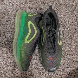 nike neon green air max 720 size 12
